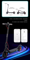 Yüksek kaliteli yetişkinler e-scooter yarış Escooter 27 km/s Scooter 350w çift motorlar katlanır elektrikli Scooter
