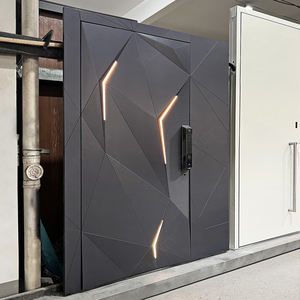 Porte d'<span class=keywords><strong>entrée</strong></span> de sécurité en aluminium coulé à battant simple Europe 82x48 pour <span class=keywords><strong>maison</strong></span> <span class=keywords><strong>avec</strong></span> serrure de porte intelligente électronique - Product Image 2