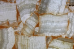 Losas Grandes Personalizadas de Ónix Artificial Translúcido Alabastro para Decoración de Paredes con Piezas de Piedra Natural en el Interior - Product Image 4