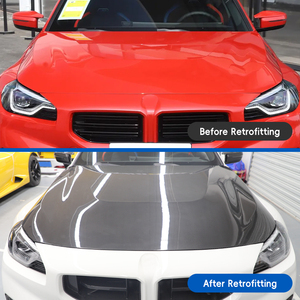 Accesorios de Modificación para Automóviles 2022-2025, Parachoques Delantero OEM, Capó de Fibra de Carbono, Accesorios para Capó de Motor para BMW M2 G42 G87 - Product Image 2