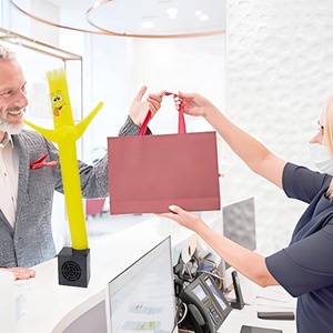 <strong>Tables</strong> Decor Sky Desktop Customized Type C Usb Inflatable Flying Guys Air Dancing Man for Events Inflatable Mini Dancer - Product Image 1