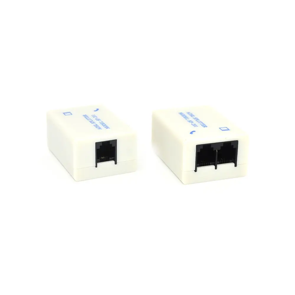 RJ11 ADSL Modem Splitter 1'den 2'ye modüler RJ11