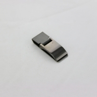 Porte-cartes de visite de crédit Pocket Cash Wallet Bulk Metal Money Clip for Men