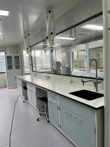 Hiện đại phong cách mới bệnh viện cuộc sống khoa học nghiên cứu phòng thí nghiệm tường Băng ghế dự bị thuốc thử Kệ tường Tủ phong cách phòng thí nghiệm đồ nội thất - Product Image 3