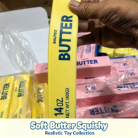 Juguete Blandito de Mantequilla en Barra al por Mayor, Juguete Blandito de Chocolate, Barra de Panadería Realista, Juguete Antiestrés de Arcoíris para Descomprimir la Ansiedad