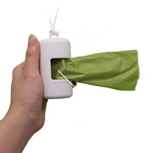 Support pour sacs à déjections canines, sacs à crottes de chien biodégradables en PE, rouleau continu épaissi, sacs de nettoyage Epi - Product Image 4