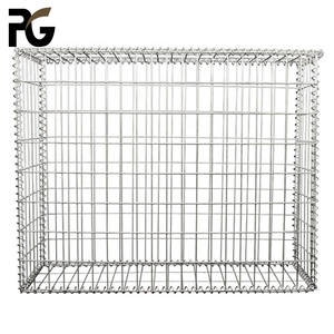 Mur en gabions 1x1x2, panier en gabions en acier inoxydable <span class=keywords><strong>50x50</strong></span>, clôture en gabions, murs de soutènement - Product Image 1