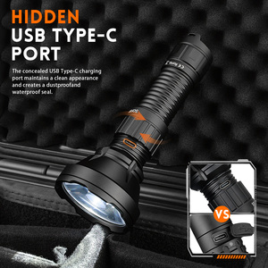 Sofirn SF26 Tactical Flashlight Max 2000 Lumens Rechargeable EDC Flashlight SFT40 <strong>LED</strong> with Dual Control Tail Switch - Product Image 3