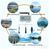 Analyseur intelligent de la qualité de l'eau YUTANK 4,5 kg, équipement d'aquaculture pour le test des paramètres de la qualité de l'eau des fermes piscicoles