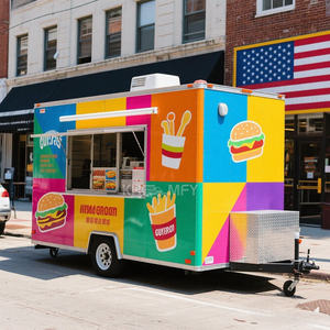 Remolque expendedora de helados y cupcakes italianos 2025 con otras máquinas de snacks, carrito de comida móvil de acero inoxidable con cocina - Product Image 6