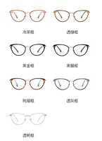 Marco TR90 de bloqueo de luz azul para mujer, gafas ópticas, gafas de diseñador, Marco óptico