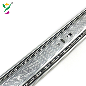 Yuxing đồ nội thất phần cứng mềm đóng correderas telescopicas 45 mm rieles Para cajones tủ bếp Ngăn kéo trượt - Product Image 5