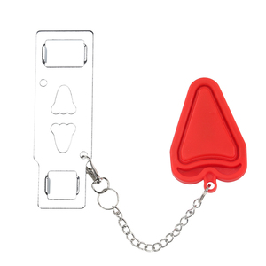 Loquet de porte portable de sécurité sans perçage, manuel, pour chambre d'hôtel, dispositif amovible pour ajouter une sécurité supplémentaire et garantir la sécurité en voyage - Product Image 4
