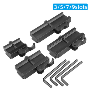 Kit de Instalación Multitamaño de Alto Rendimiento, Accesorio Táctico de Caza para Exteriores, Ligero, de Aleación de Aluminio Mecanizado por CNC - Product Image 3