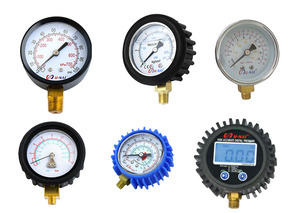 เกจวัดลมยางดิจิตอล 0-160 PSI ความแม่นยำ ±2.5% 4 หน่วย (PSI/บาร์/กิโลปาสคาล/กิโลกรัม/ซม.²) 360 °   สายยางสำหรับการจัดการยานพาหนะ - Product Image 3