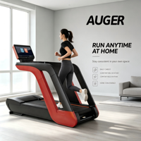 Caminadora Comercial para Gimnasio con Pantalla Táctil de 24 Pulgadas, Motor AC de 7HP, Equipo de Fitness de Alta Resistencia