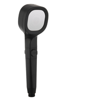 HONGDEC Pommeau de Douche Chromé 3 Modes avec Filtre Anti-Chlore et Anti-Blocage, Massage Spa, Garantie 3 Ans, Installation Facile