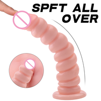S-Hande Meilleures ventes Accessoires pour machine sexuelle adulte en PVC, Godemichés réalistes géants, Moule de massage pour godemichés à mouvement de poussée