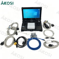 Untuk Diagnosa Transmisi ZF Testman, Laptop Getac V110 dan Alat Deteksi Pemrograman DPA06 ZF-Testman Development Diagnostic