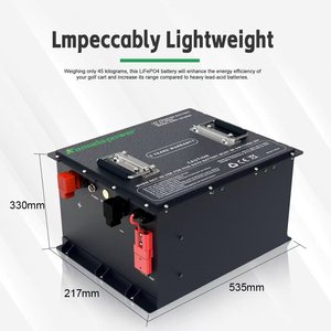 Nhà Máy Bán buôn Golf Cart Pin Bluetooth 36V 48V 51.2V 72V 100AH 120Ah 150AH 200AH 250AH 48V Golf Cart pin lithium - Product Image 2