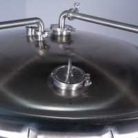 Fermenteur isobare en acier inoxydable de 100 L pour brasserie artisanale ou nano-brasserie