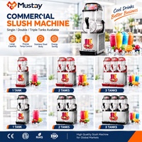 Machine à slush commerciale 12L à cuve unique pour boissons glacées, margaritas, smoothies et granitas