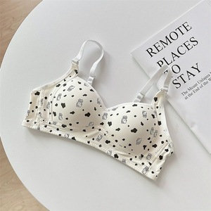 <span class=keywords><strong>Bralette</strong></span> Inalámbrico Cómodo con Estampado de Gatito Japonés <span class=keywords><strong>para</strong></span> <span class=keywords><strong>Adolescentes</strong></span>, con Copa Delgada, Transpirable, con Relleno Push-Up y Soporte sin Varillas - Product Image 6