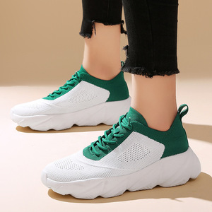 Zapatillas Deportivas Jinjiang Personalizadas, Ligeras, Transpirables, con Parte Superior de Malla, Cierre Deslizante, <span class=keywords><strong>Color</strong></span> Sólido, para Caminar, Casuales - Product Image 1