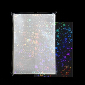 Nouveau ! !! Galaxy Effects 5000pcs Yugioh Perfect Fit 60x87 Holographic CARD SLEEVES, Holographic Card Sleeves - Product Image 2