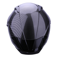 Casques de moto en fibre de carbone, vente en gros d'usine et personnalisation OEM, casques de moto intégraux légers de haute qualité pour VTT.