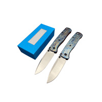 Couteau pliant 535LT avec manche en titane, couteau de camping en plein air, couteau EDC, logo personnalisé, vente en gros, benchmade Bugout