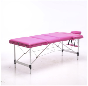Camilla de masaje con cama de tatuaje profesional, cama plegable de <span class=keywords><strong>3</strong></span> secciones, mesa de masaje ajustable - Product Image 1