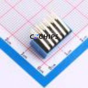 DA-06BP DIP Switch Through hole Component (THT) Switch ( Number of Switch Sections: 6 )( Lead Spacing: 2.54mm )( Color: Blue ) - Product Image 2