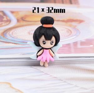 Figuras de dibujos animados de <span class=keywords><strong>resina</strong></span> epoxi para manualidades, Charms de <span class=keywords><strong>resina</strong></span> 3D populares para regalos de cumpleaños para niñas - Product Image 5