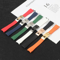 JYD S1044 OEM ODM Bracelet de montre en silicone de luxe personnalisé 1:1, style original, pour ROLEX Daytona