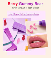 Baume à lèvres hydratant aux fruits pour femmes - Gloss à lèvres hydratant anti-gerçures, effet lèvres brillantes, réduit les ridules
