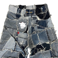 DiZNEW Streetwear Pantalon effiloché de créateur personnalisé Pantalon en jean déchiré Jeans skinny pour hommes