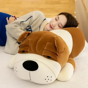 Juguetes de Peluche de Perro Shar Pei de Alta Calidad y Bajo MOQ, <span class=keywords><strong>Animales</strong></span> de Peluche Personalizados, Peluches de Perro con Cabeza Grande - Product Image 3