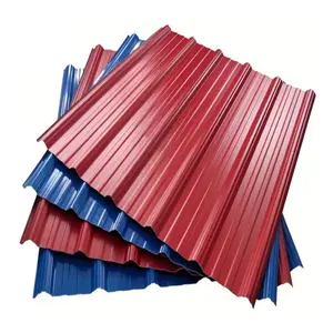 Galvanized Corrugated Steel Sheet SGCC DX51D 0.4mm 0.5mm Metal Roofing Sheets Zinc Coating Plate for Construction Roof