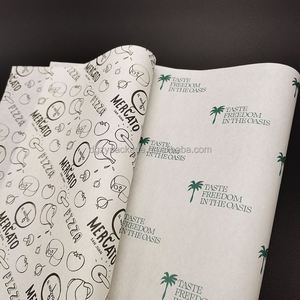 Customized Wax <b>Paper</b> for Food Greaseproof Hamburger Sandwich <b>Paper</b> for Food Packaging - Product Image 4