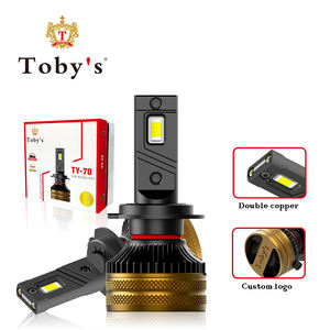 Faros Delanteros LED para Automóvil TOBYS Super Brillantes Canbus Pro 140w 9005 9006 H4 H7 H11 de Alto Brillo - Product Image 1