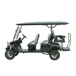 Carrito de Golf de 6 Plazas con Batería de Litio de 48V, Impermeable, con Estante de Almacenamiento Trasero para Clubes Campestres, Diseño Avanzado, Mayor Comodidad y Estilo - Product Image 4