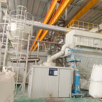 Machine de fabrication de poudre HGM à commande à distance pour usine de traitement de la bentonite, service personnalisé