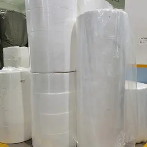 Viscose rayon não tecido molhado e seco uso spunlace tecido bebê molhado toalhetes tecido não tecido