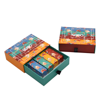 Boîte cadeau en carton rigide personnalisée de luxe en gros, avec tiroir coulissant et logo imprimé
