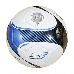 Balón de fútbol profesional de alta calidad, 32 paneles, cosido a mano, duradero, clásico, logotipo para exteriores - Product Image 1