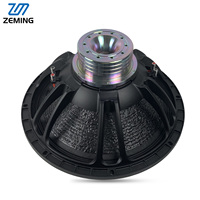 Subwoofer professionnel 3600W en néodyme 12/15/18/21 pouces 8 Ohms pour système de sonorisation