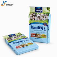 Sacs personnalisés à fermeture éclair coulissante sur quatre côtés pour aliments pour chiens, directement du fabricant, pour marques de nourriture pour animaux de compagnie, vente en gros