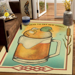 Alfombra Rectangular con Estampado Animal de Wan Xinlong, Moderna, Resistente a las Manchas, Lavable, para Sala de Estar, Alfombra de Sofá de Terciopelo Cristal - Product Image 4