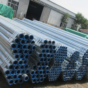 Venta directa de fábrica BS1387 DIN2440 ASTM A53 <span class=keywords><strong>En10255</strong></span> Tubería de acero galvanizado - Product Image 4